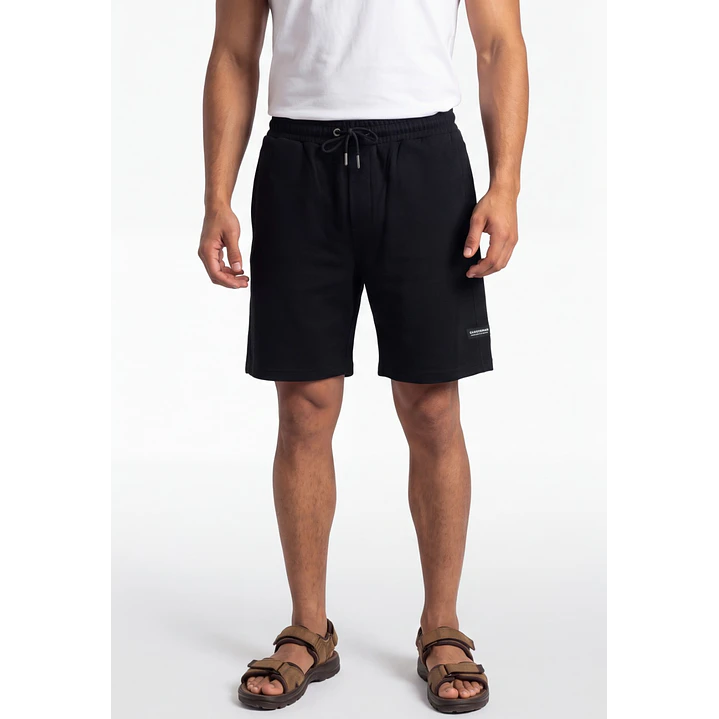 Bermuda Básico Hombre Negro 1