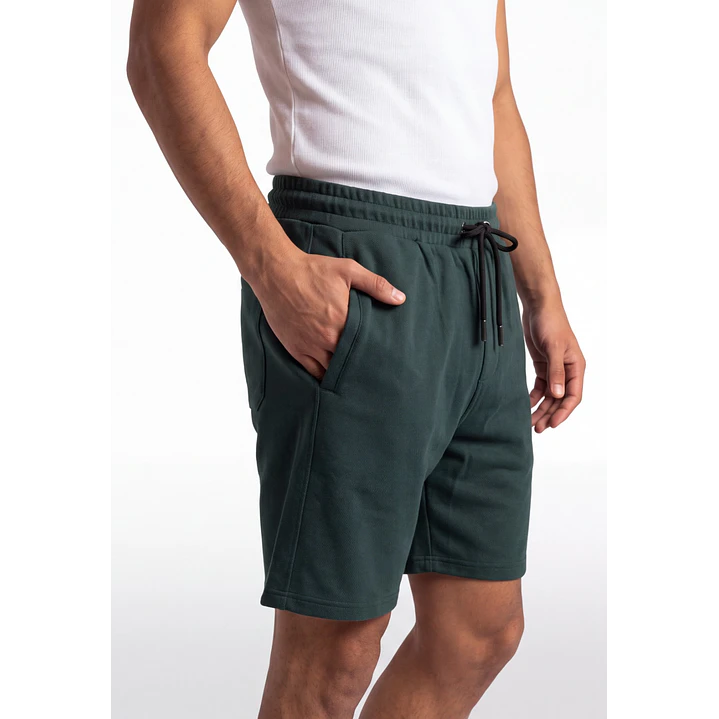 Bermuda Básico Hombre Verde 4