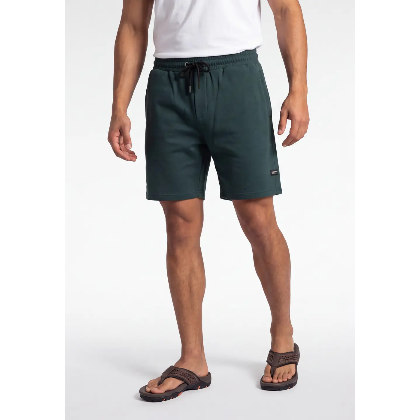 Bermuda Básico Hombre Verde 1