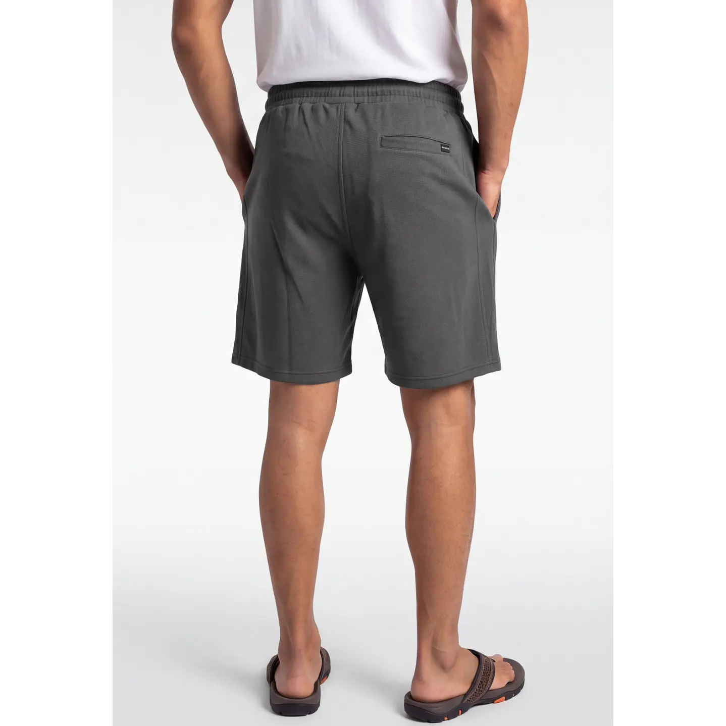 Bermuda Básico Hombre Gris 2