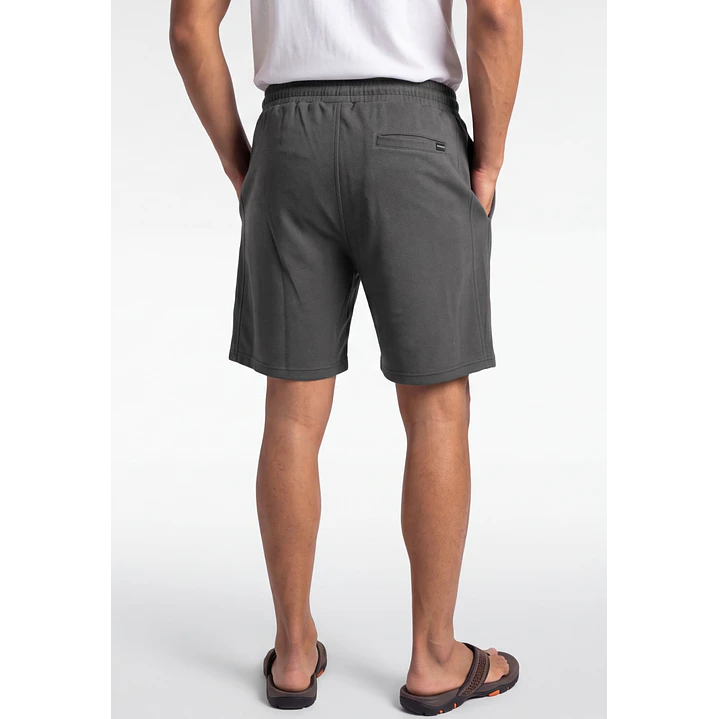 Bermuda Básico Hombre Gris 2