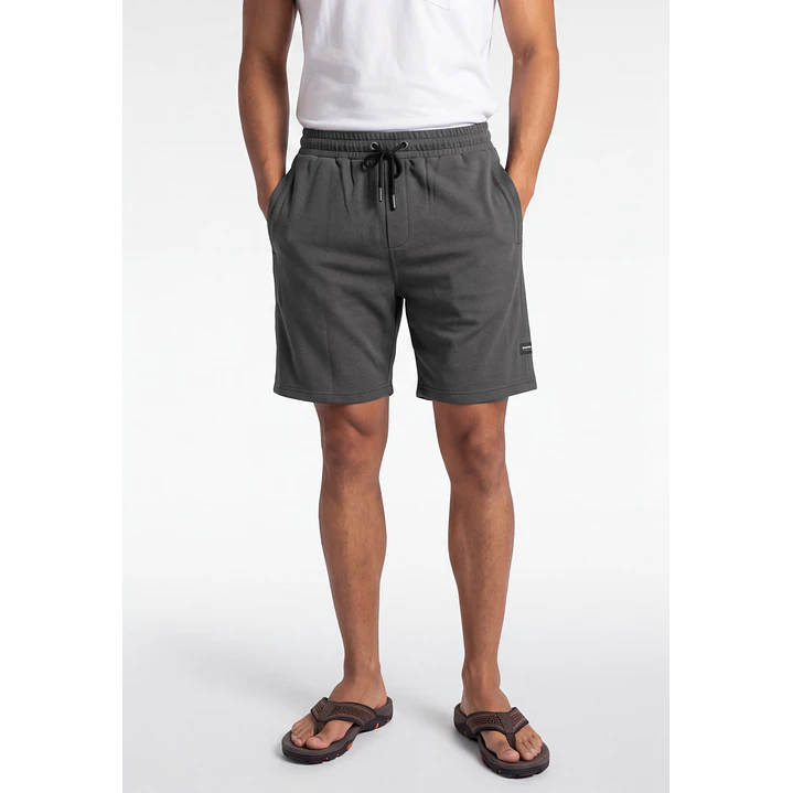 Bermuda Básico Hombre Gris 1
