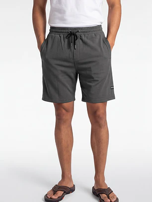 Bermuda Básico Hombre Gris