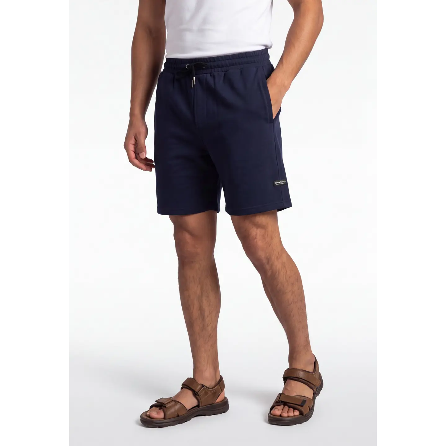 Bermuda Básico Hombre Azul 1