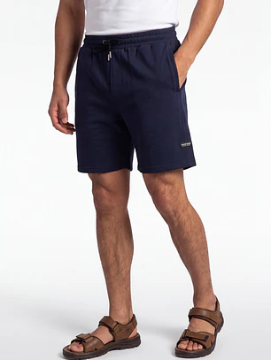 Bermuda Básico Hombre Azul