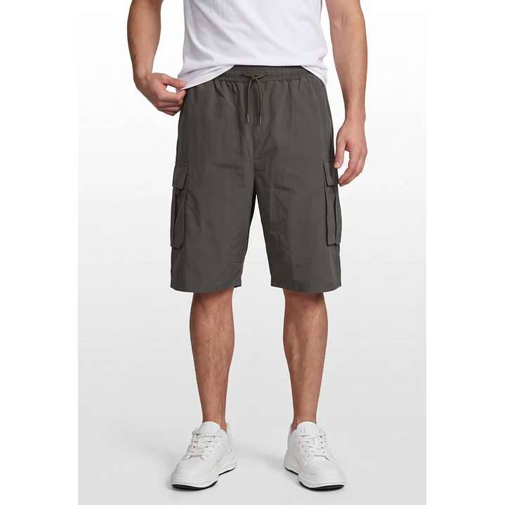 Bermuda Cargo Hombre Verde 1