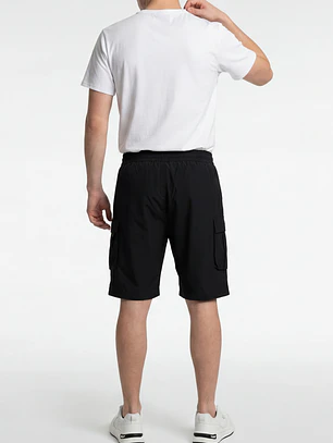 Bermuda Cargo Hombre Negro