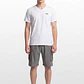 Bermuda Cargo Hombre Gris - Miniatura 4