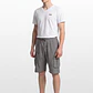 Bermuda Cargo Hombre Gris - Miniatura 3