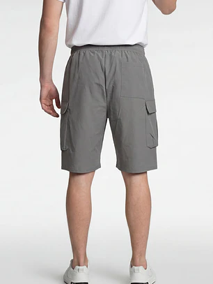 Bermuda Cargo Hombre Gris