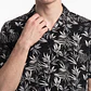 Camisa Viscosa Clasica Hombre Negro - Miniatura 3
