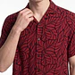 Camisa Viscosa Clasica Hombre Rojo - Miniatura 3