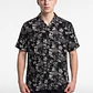 Camisa Viscosa Clasica Hombre Negro - Miniatura 4
