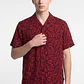 Camisa Viscosa Clasica Hombre Rojo - Miniatura 4