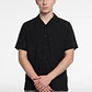 Camisa Viscosa Clasica Hombre Negro - Miniatura 2