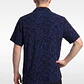 Camisa Viscosa Clasica Hombre Azul - Miniatura 3