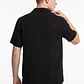 Camisa Viscosa Clasica Hombre Negro - Miniatura 4