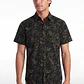 Camisa Resort Hombre Negro - Miniatura 1