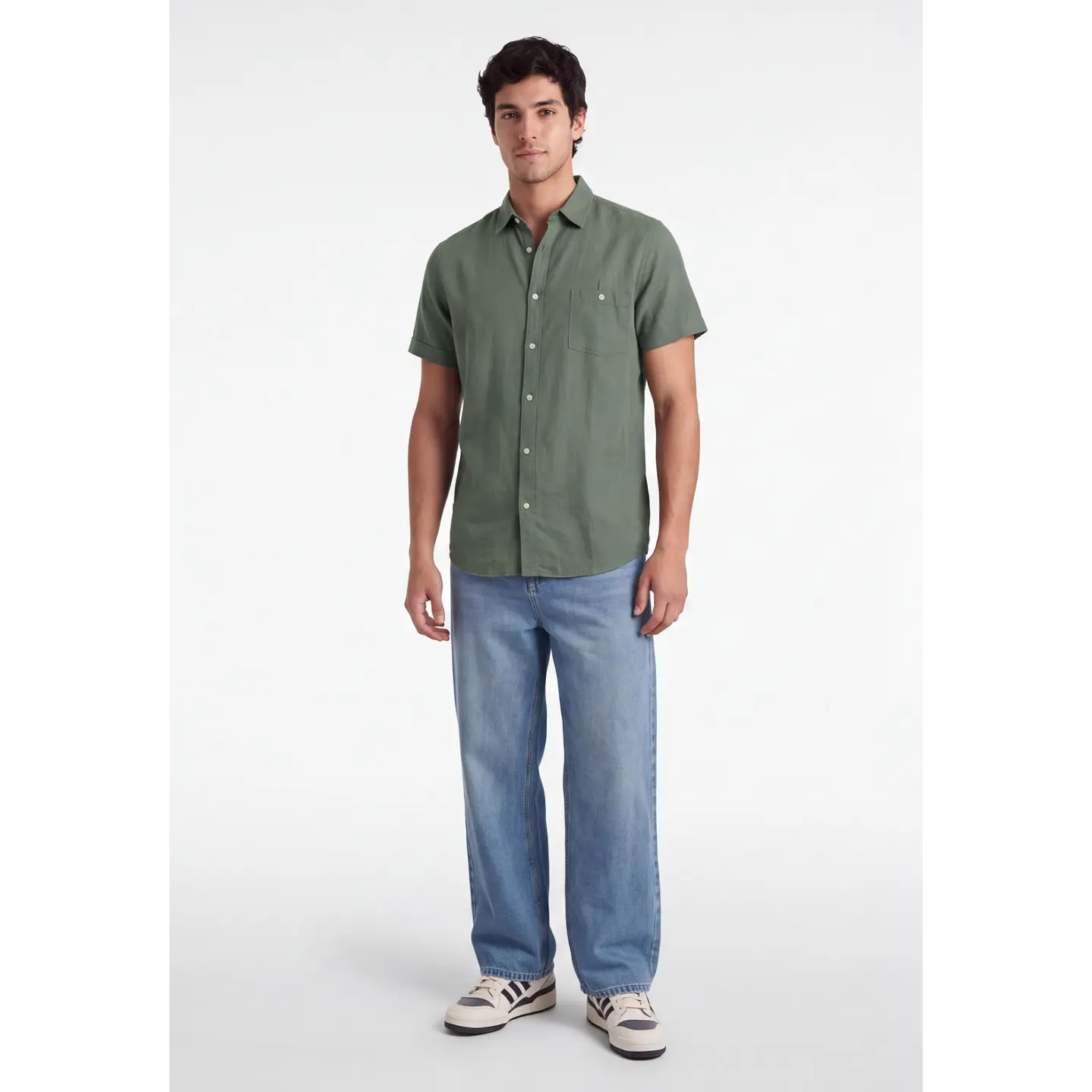 Camisa Hombre Verde 3