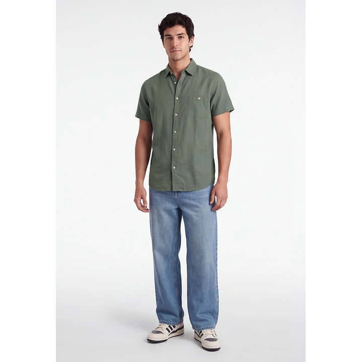Camisa Hombre Verde 3