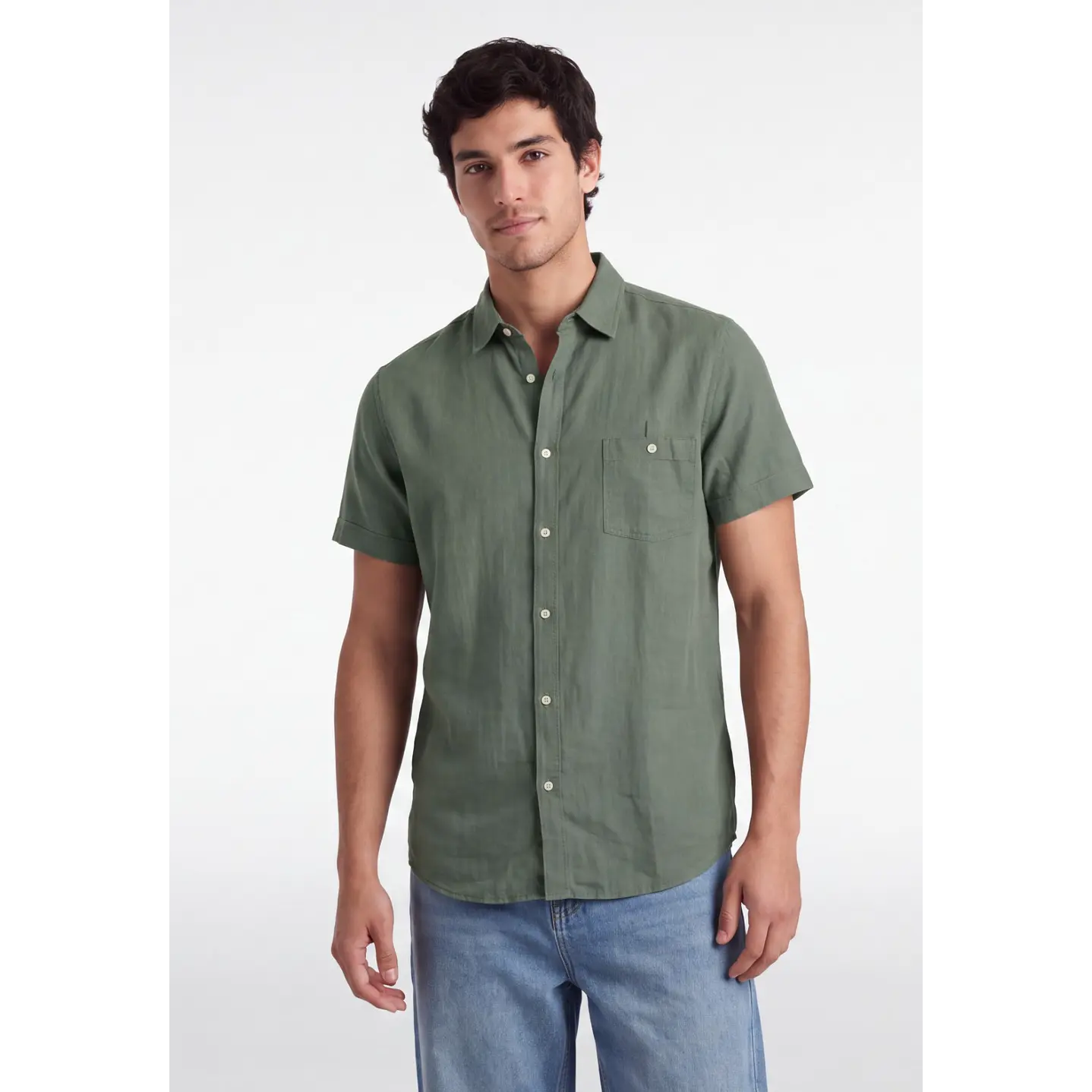 Camisa Hombre Verde 1