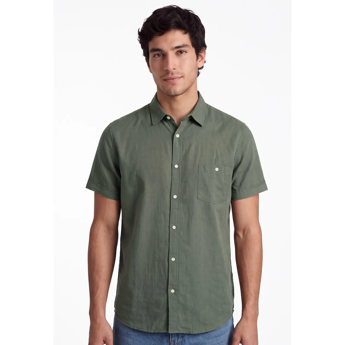 Camisa Hombre Verde 4