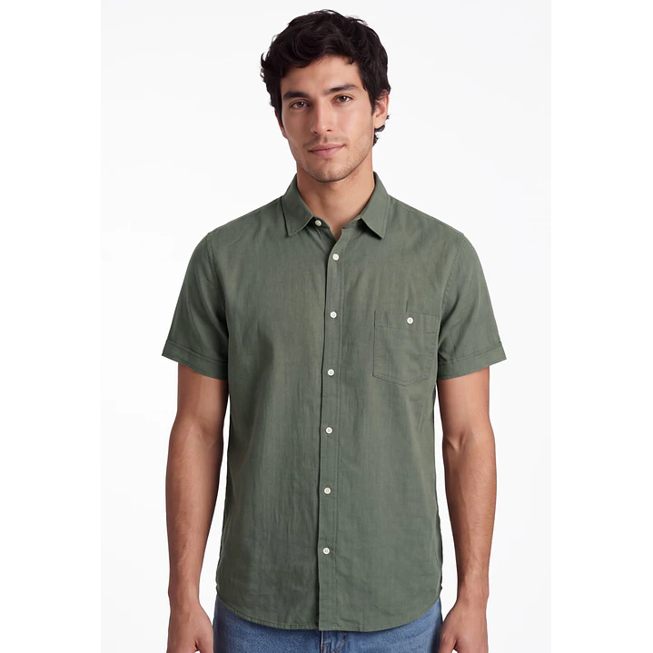 Camisa Hombre Verde 4