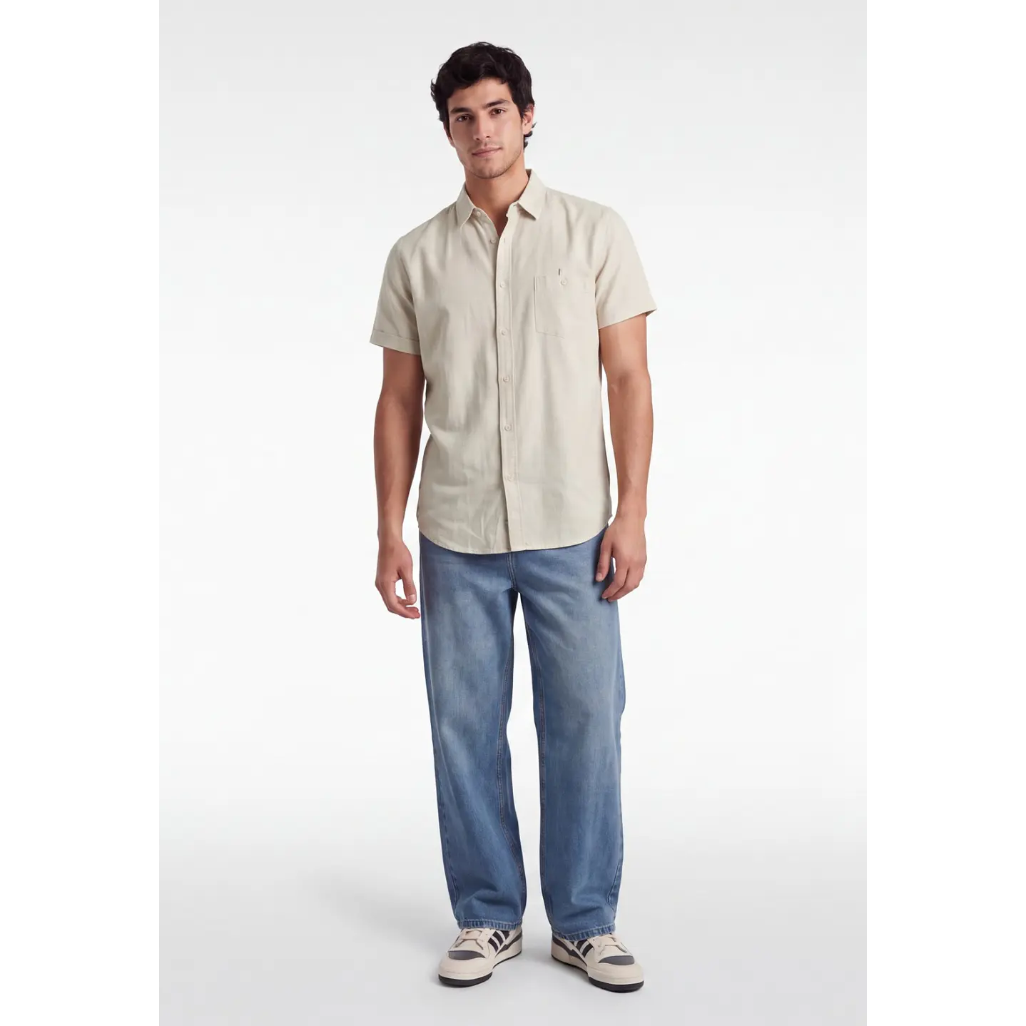 Camisa Hombre Crudo 3