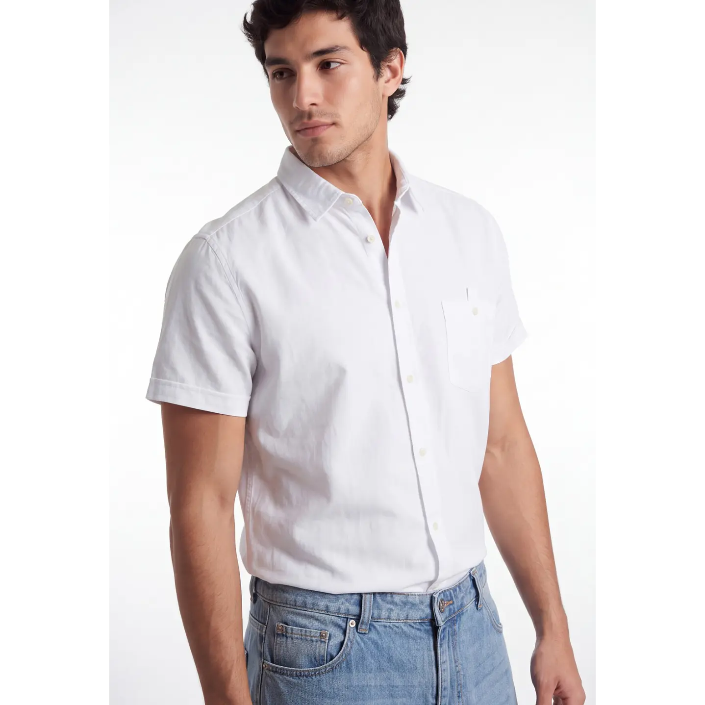 Camisa Hombre Blanco 1