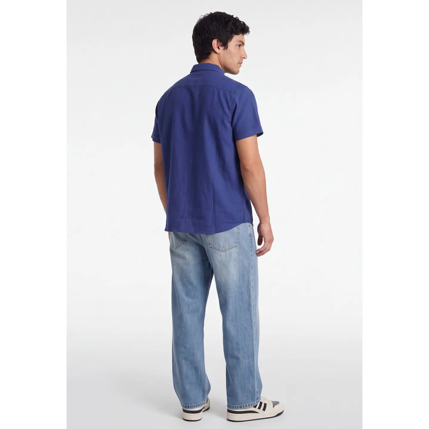 Camisa Hombre Azul 2