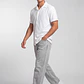 Camisa Textura Relaxed Fit Hombre Blanco - Miniatura 2