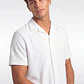 Camisa Textura Relaxed Fit Hombre Blanco - Miniatura 3