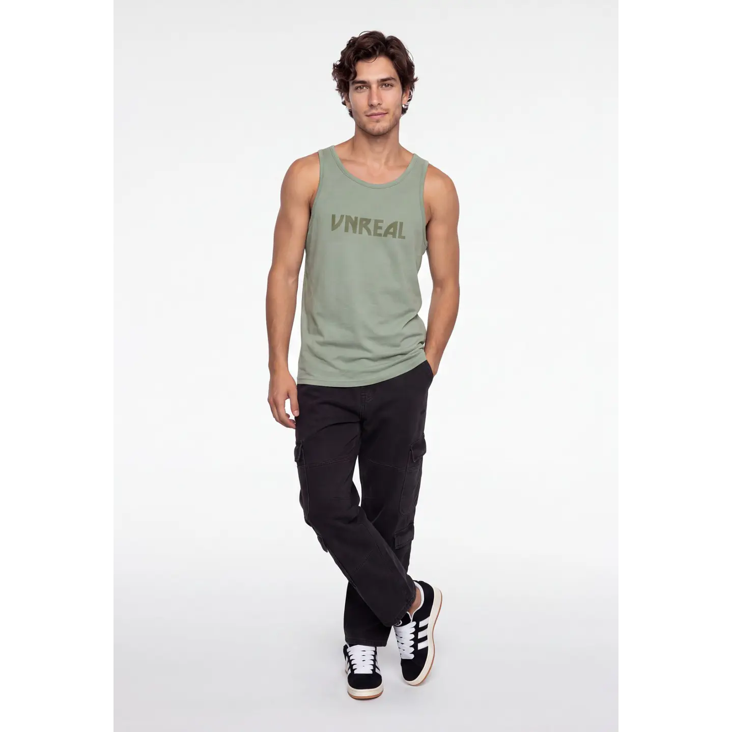 Sudadera Unreal Hombre Verde 3