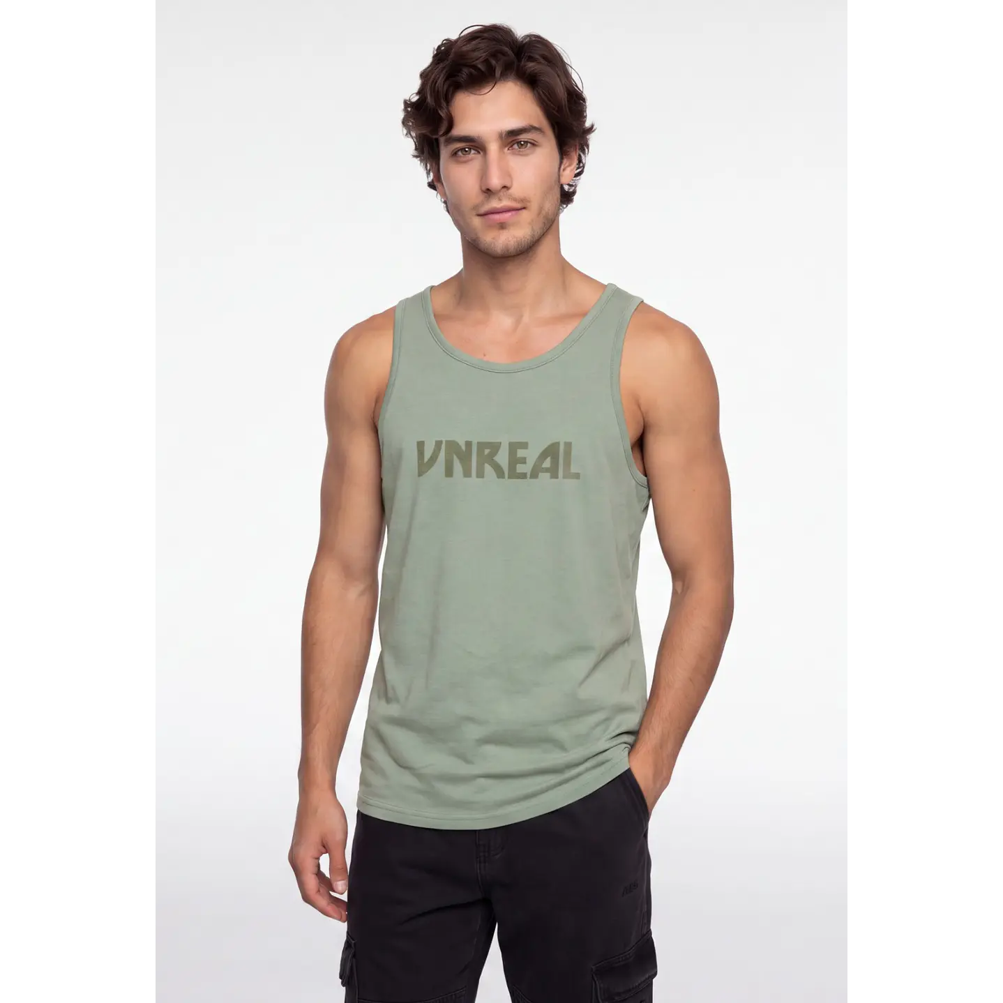 Sudadera Unreal Hombre Verde 1