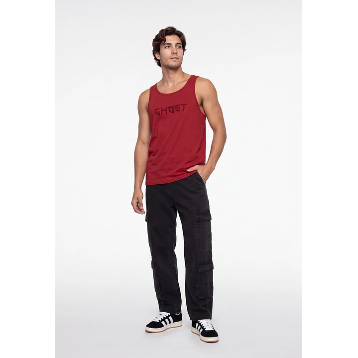 Sudadera Ghost Hombre Rojo 3