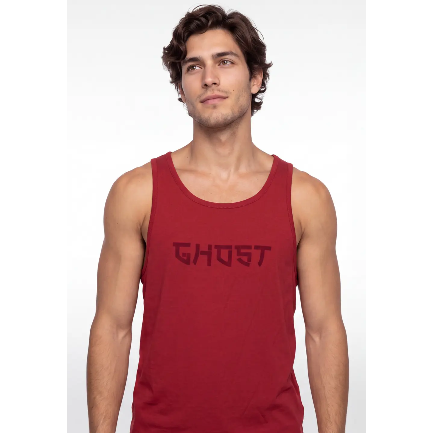 Sudadera Ghost Hombre Rojo 4