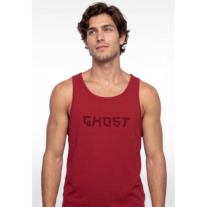 Sudadera Ghost Hombre Rojo 4