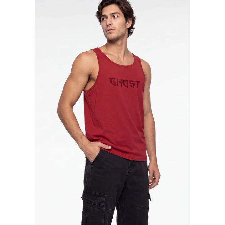 Sudadera Ghost Hombre Rojo 1