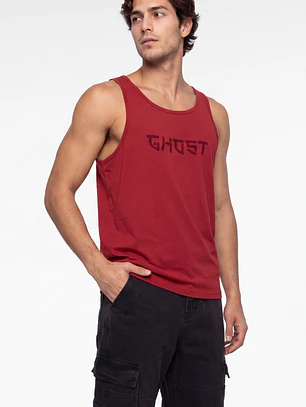 Sudadera Ghost Hombre Rojo