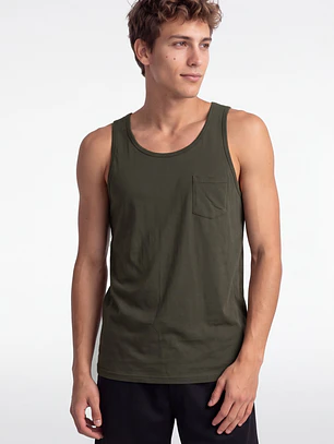 Sudadera Básica Hombre Verde