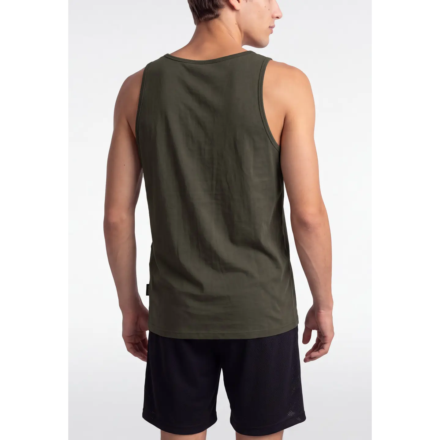 Sudadera Básica Hombre Verde 2