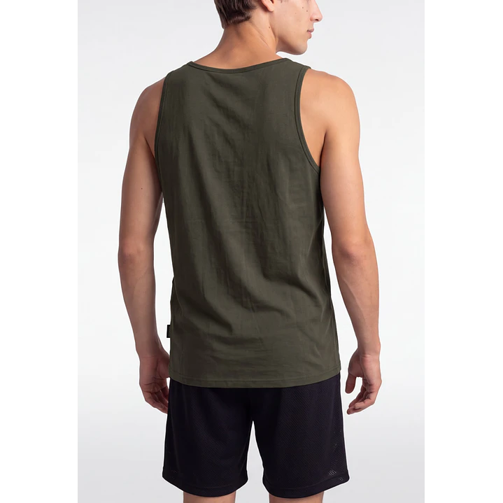Sudadera Básica Hombre Verde 2