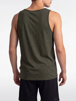 Sudadera Básica Hombre Verde