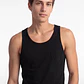 Sudadera Básica Hombre Negro - Miniatura 4