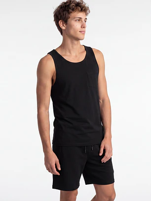 Sudadera Básica Hombre Negro