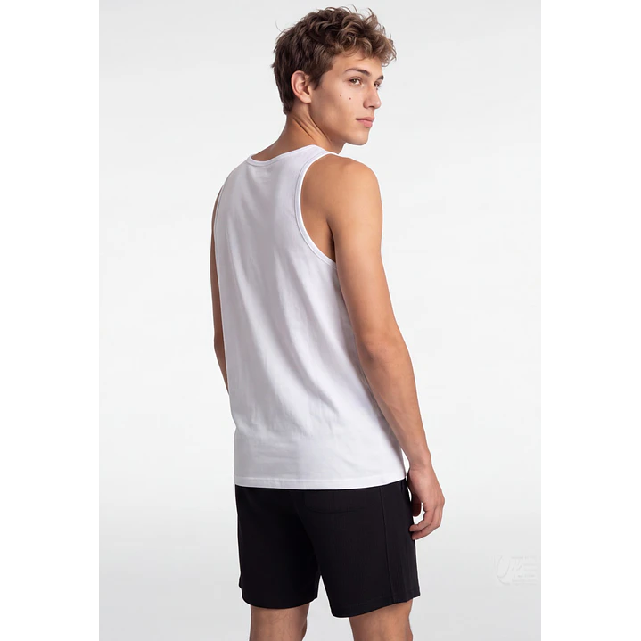 Sudadera Básica Hombre Blanco 2