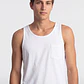 Sudadera Básica Hombre Blanco - Miniatura 4