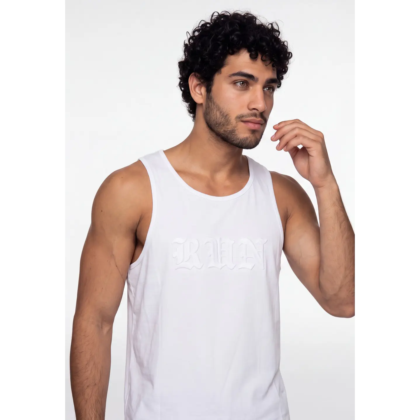 Sudadera Run 3D Hombre Blanco 1