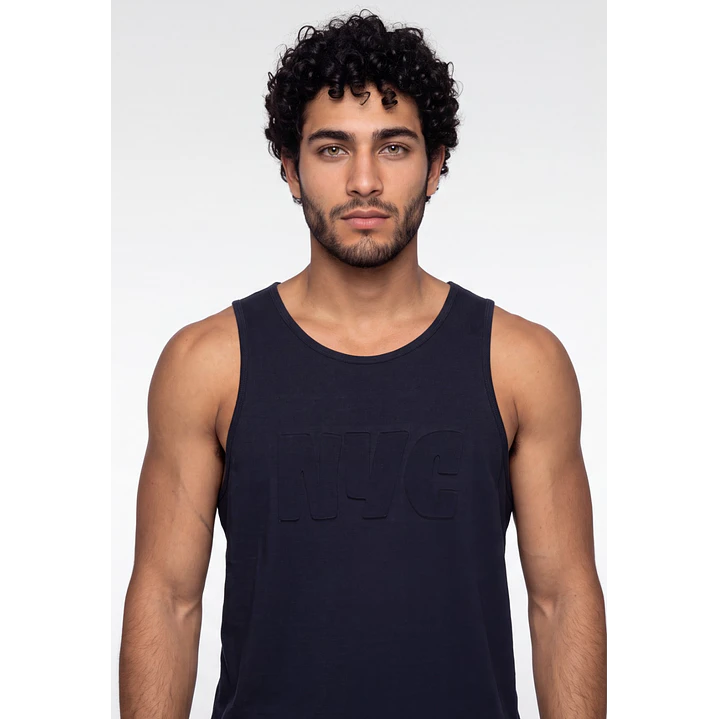 Sudadera NYC 3D Hombre Azul 4