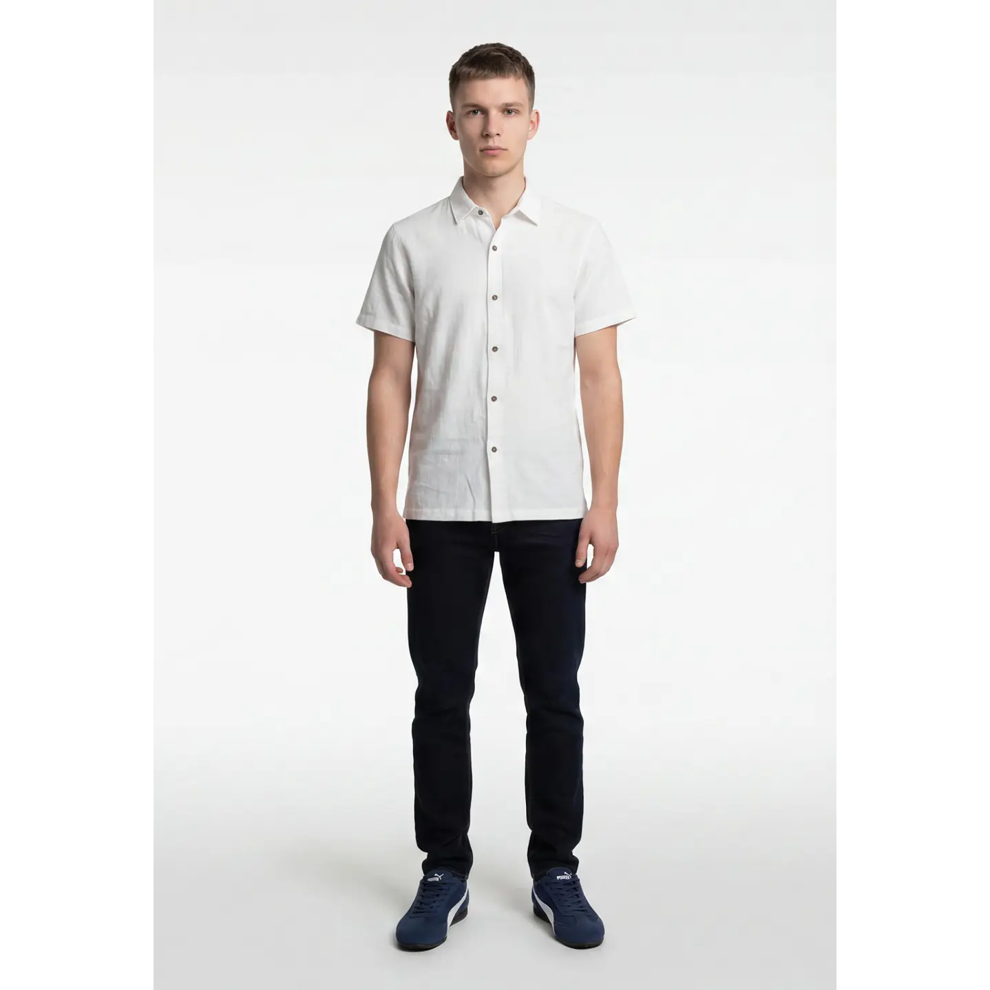 Jeans Slim Hombre Azul 3
